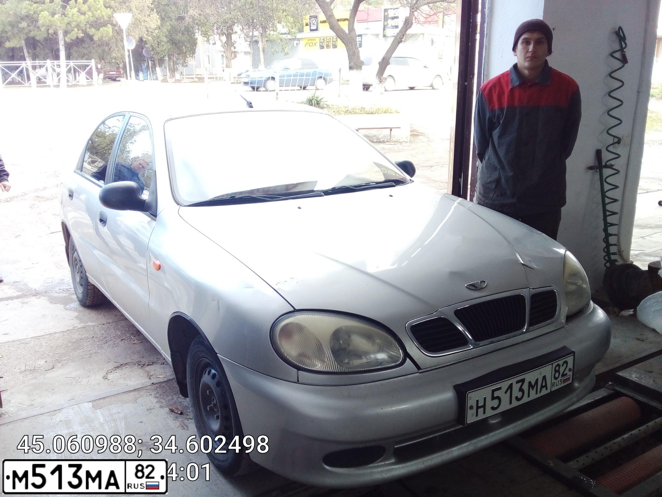 Фото автомобиля DAEWOO Sens, 2006 — госномер Е288АК82