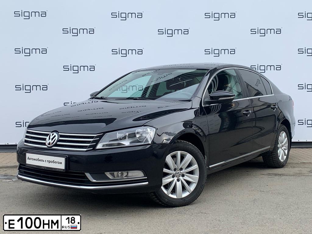 Фото автомобиля VOLKSWAGEN PASSAT, 2011 — госномер К796ЕО53. Цвет: ЧЕРНЫЙ