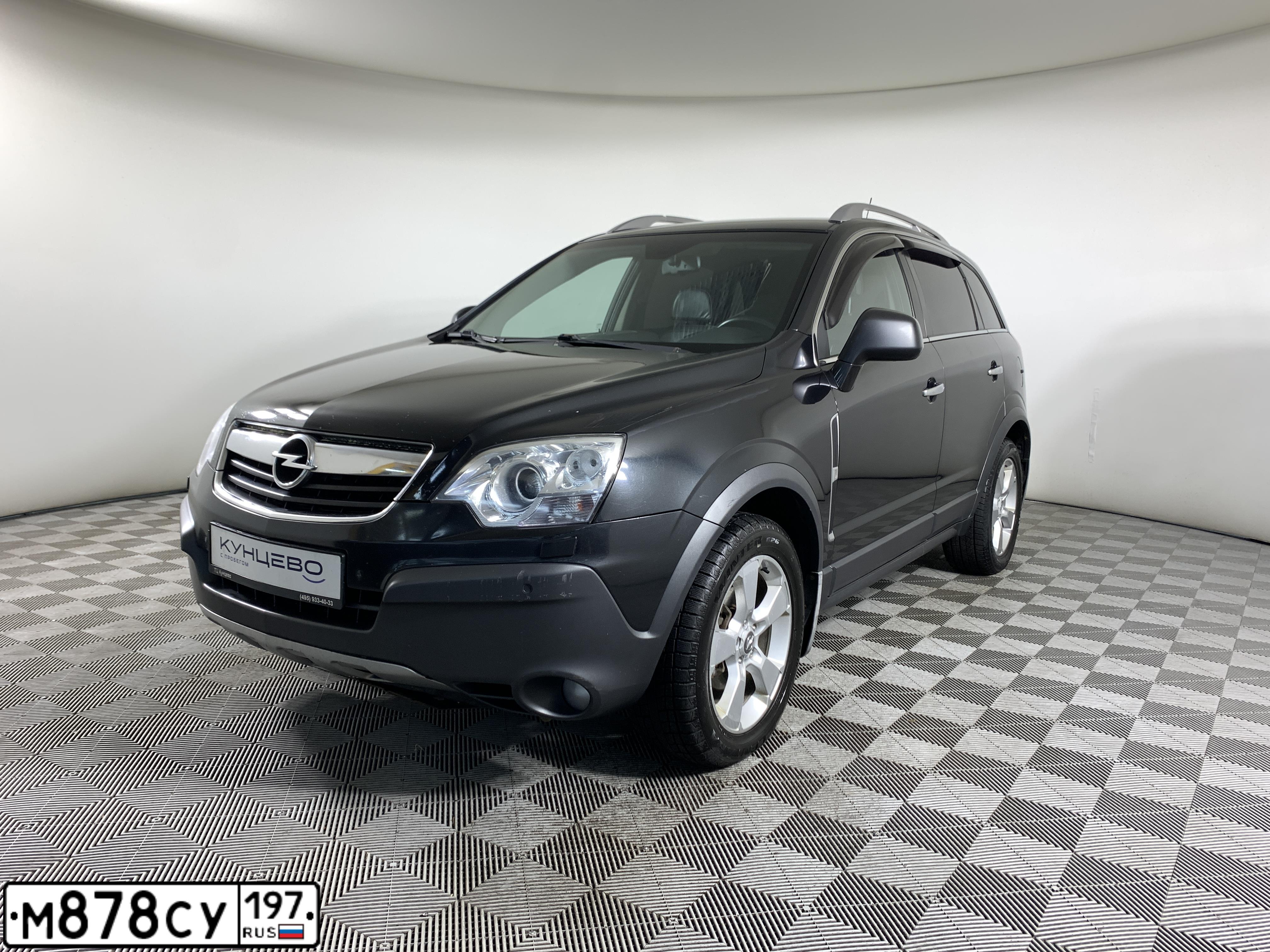 Фото автомобиля OPEL ANTARA, 2008 — госномер М878СУ197. Цвет: ЧЕРНЫЙ