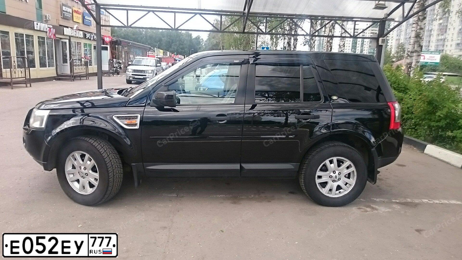 Фото автомобиля LAND ROVER FREELANDER, 2007 — госномер Т663ЕА181. Цвет: ЧЕРНЫЙ