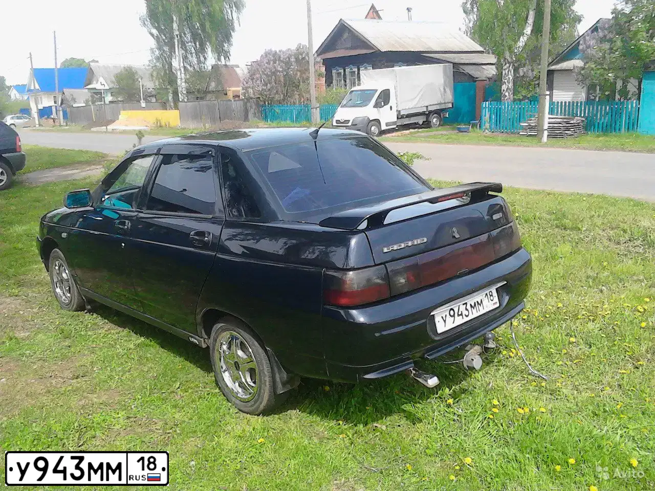 Фото автомобиля LADA 2110 LADA, 2005 — госномер Х338АВ102. Цвет: ГРАФИТОВЫЙ МЕТАЛЛ.