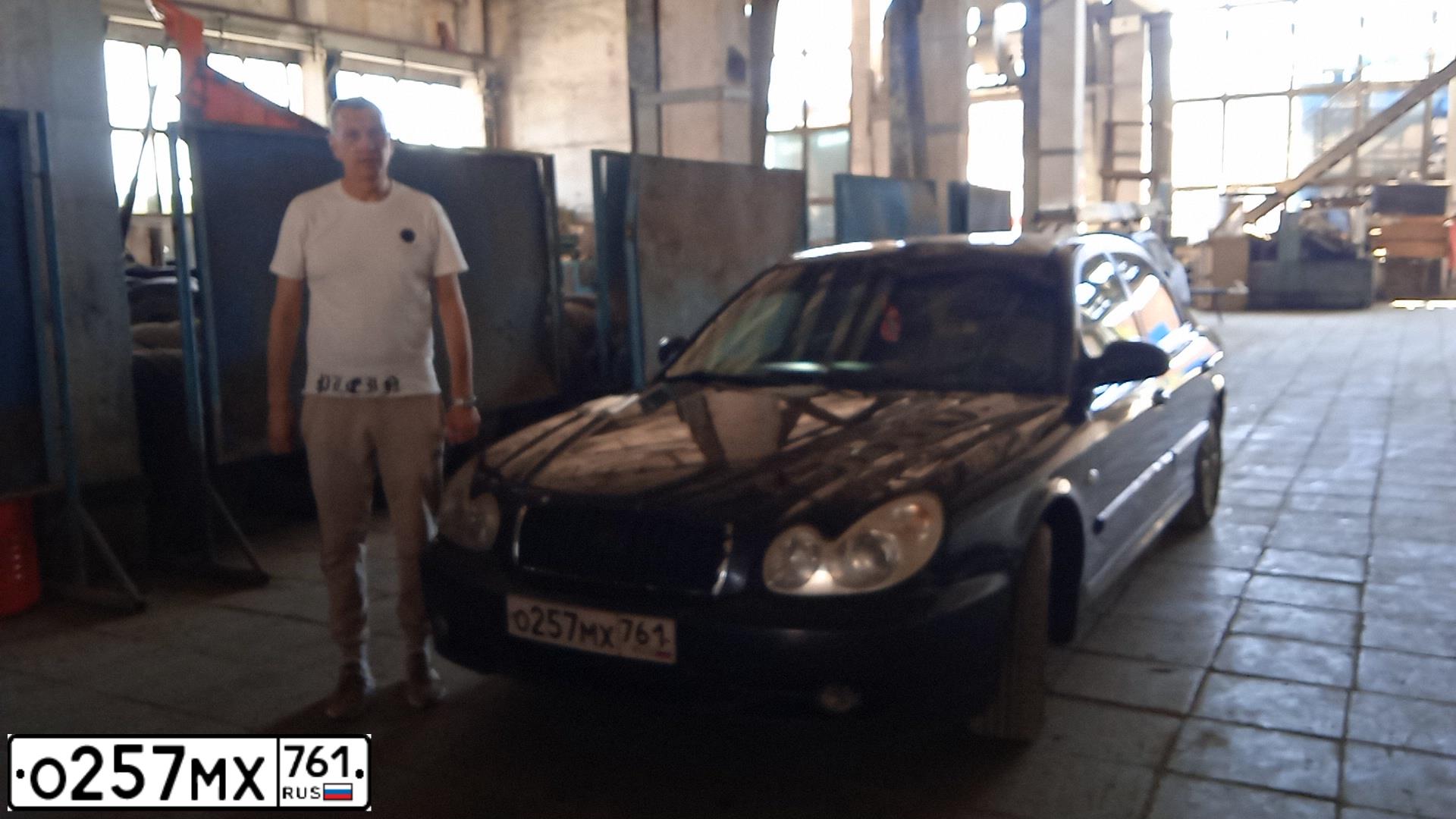 Фото автомобиля TAGAZ Z SONATA, 2004 — госномер Х787ОК790. Цвет: ЧЕРНЫЙ МЕТАЛЛИК