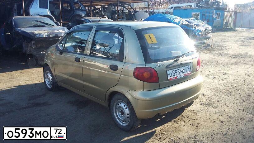 Фото автомобиля DAEWOO MATIZ, 2005 — госномер У006ТК72