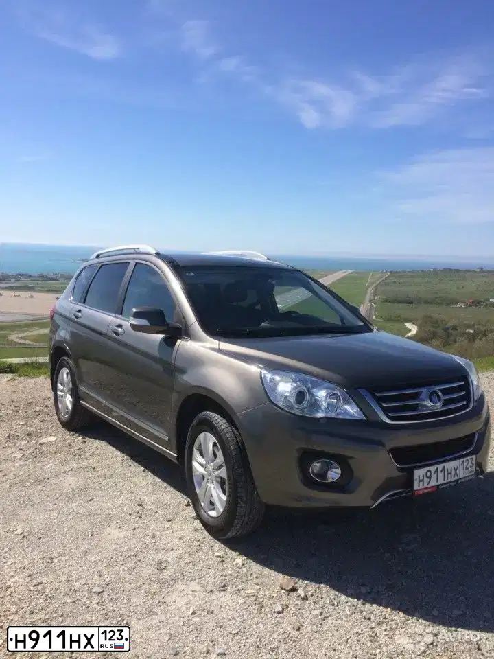 Фото автомобиля HAVAL H6, 2014 — госномер С989МА193. Цвет: Серый