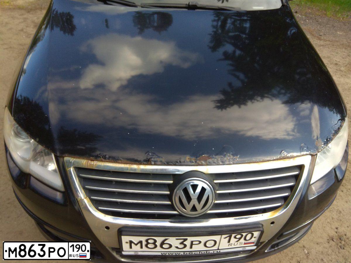 Фото автомобиля VOLKSWAGEN PASSAT, 2006 — госномер Н149УР32. Цвет: ЧЕРНЫЙ