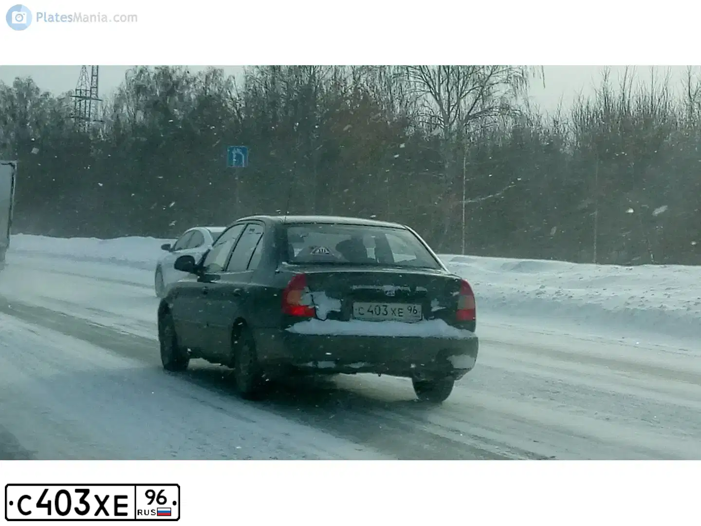 Фото автомобиля TAGAZ ACCENT, 2011 — госномер С403ХЕ96. Цвет: ТЕМНО-СЕРЫЙ