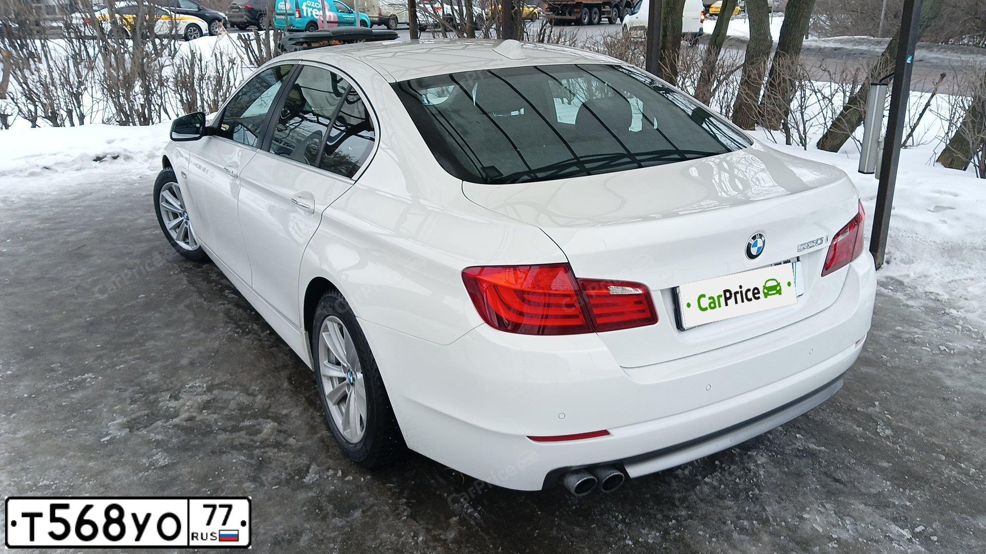 Фото автомобиля BMW 520, 2013 — госномер В104РХ155