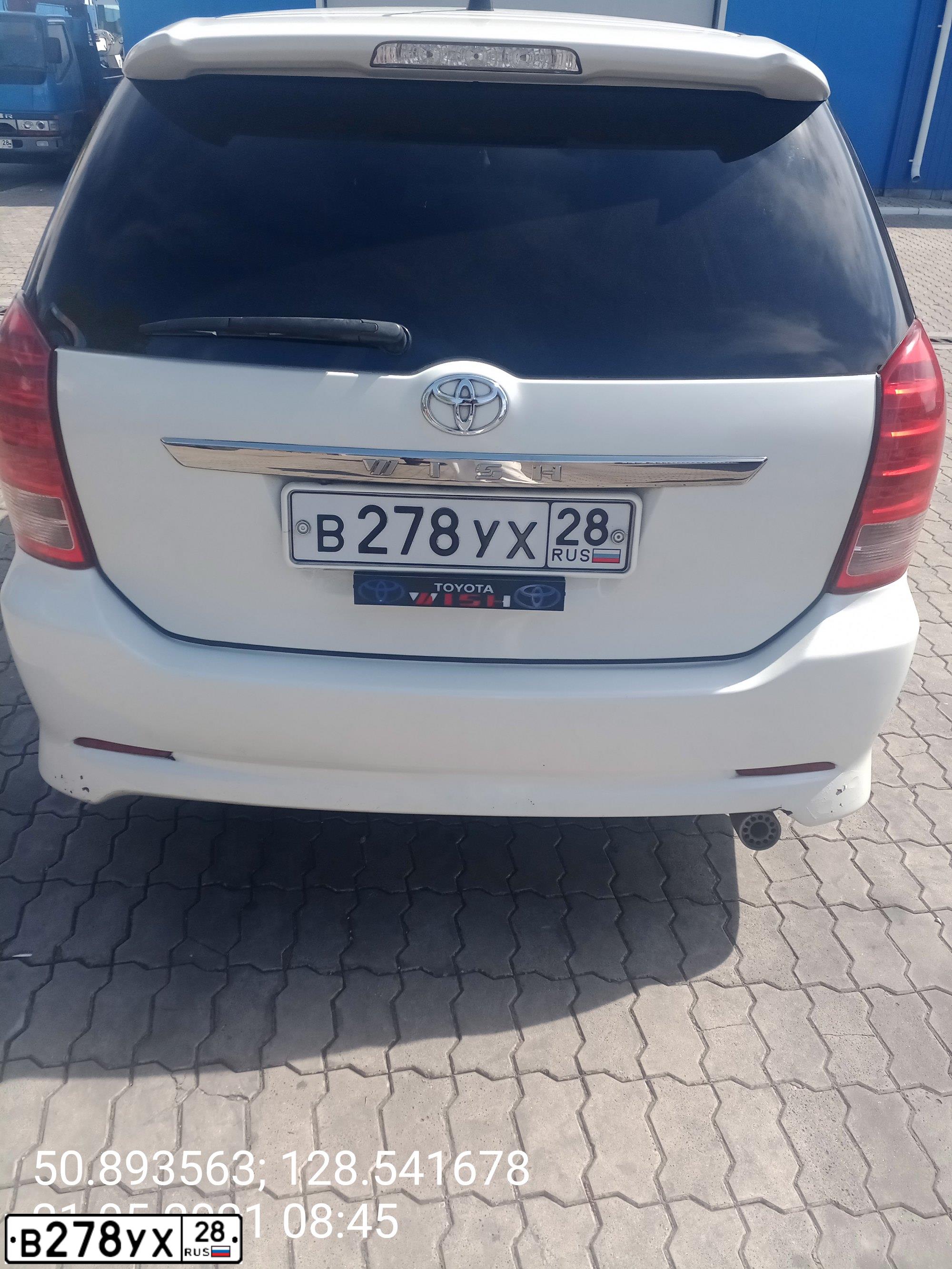 Фото автомобиля TOYOTA VITZ, 2006 — госномер В278УХ28