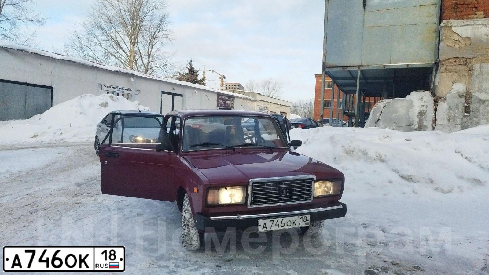 Фото автомобиля ВАЗ21070, 2004 — госномер В273СО43