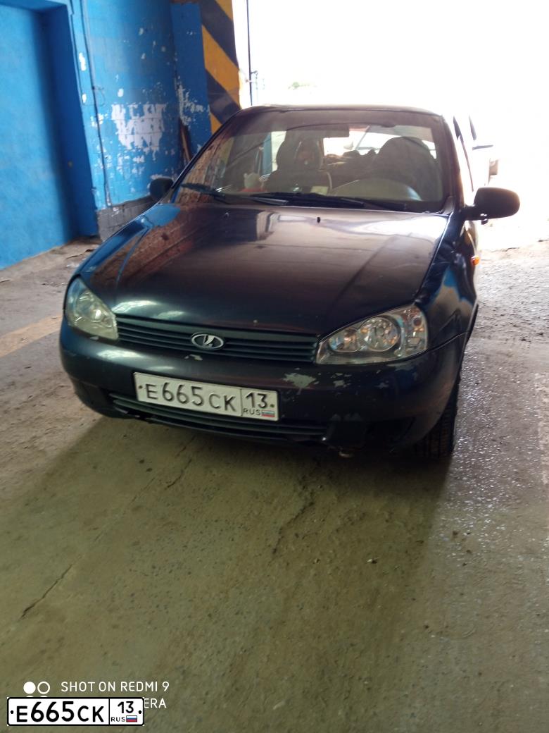 Фото автомобиля LADA 1119 KALINA, 2007 — госномер Е665СК13. Цвет: СИНЕ-ФИОЛЕТОВЫЙ
