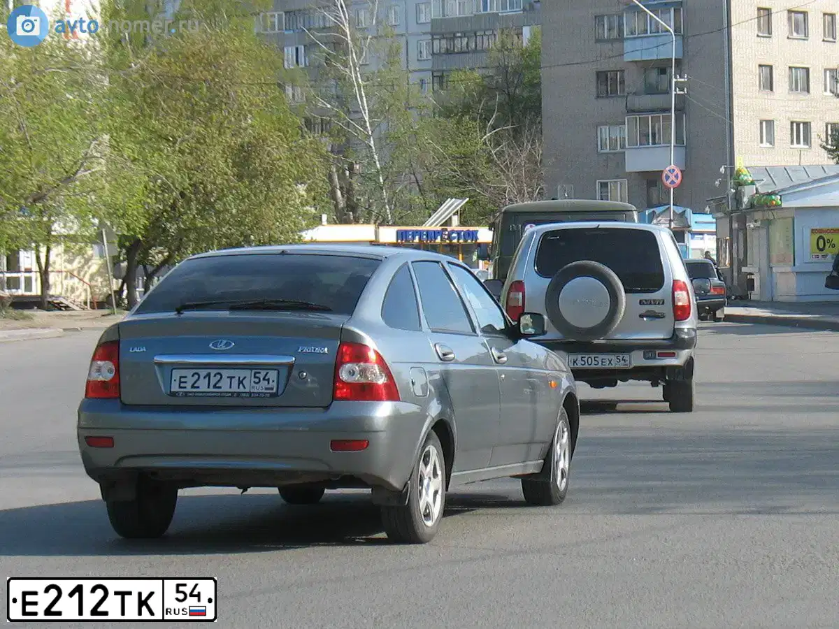 Фото автомобиля LADA PRIORA, 2008 — госномер О991АУ193. Цвет: средний серо-зеленый металлик