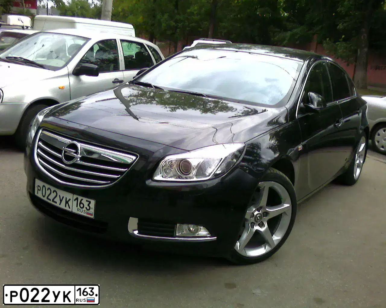 Фото автомобиля OPEL INSIGNIA, 2012 — госномер В149КМ763. Цвет: ЧЕРНЫЙ