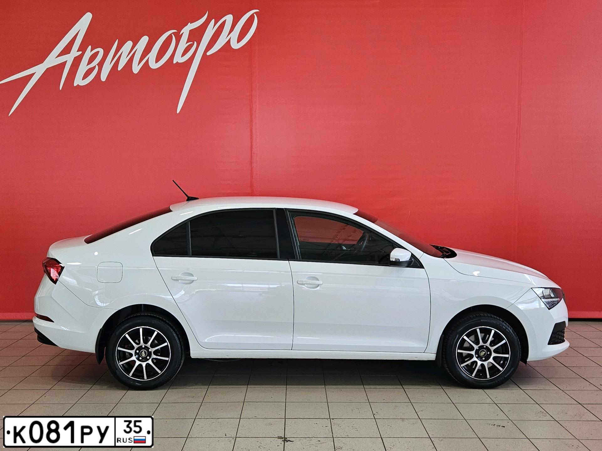 Фото автомобиля SKODA RAPID, 2020 — госномер М874МР35