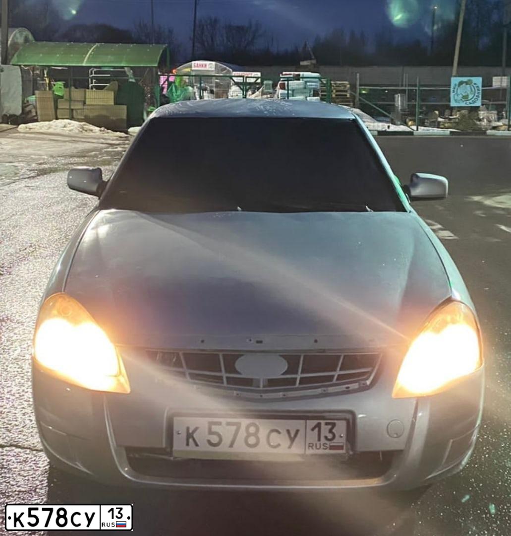 Фото автомобиля LADA PRIORA, 2008 — госномер С455ТК40. Цвет: СВЕТЛО-СЕРЕБРИСТЫЙ МЕТАЛЛ