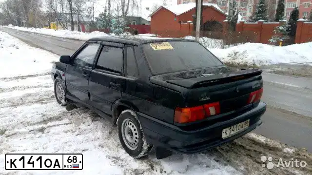 Фото автомобиля LADA 2115 SAMARA, 2008 — госномер К141ОА68. Цвет: ГРАФИТОВЫЙ МЕТАЛЛИК