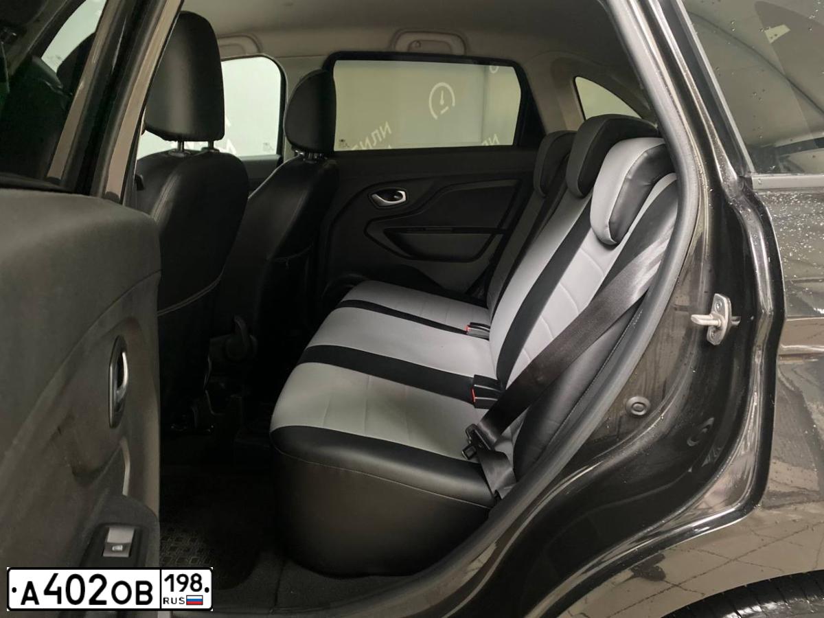 Фото автомобиля LADA XRAY, 2018 — госномер К587КР164. Цвет: ЧЕРНЫЙ