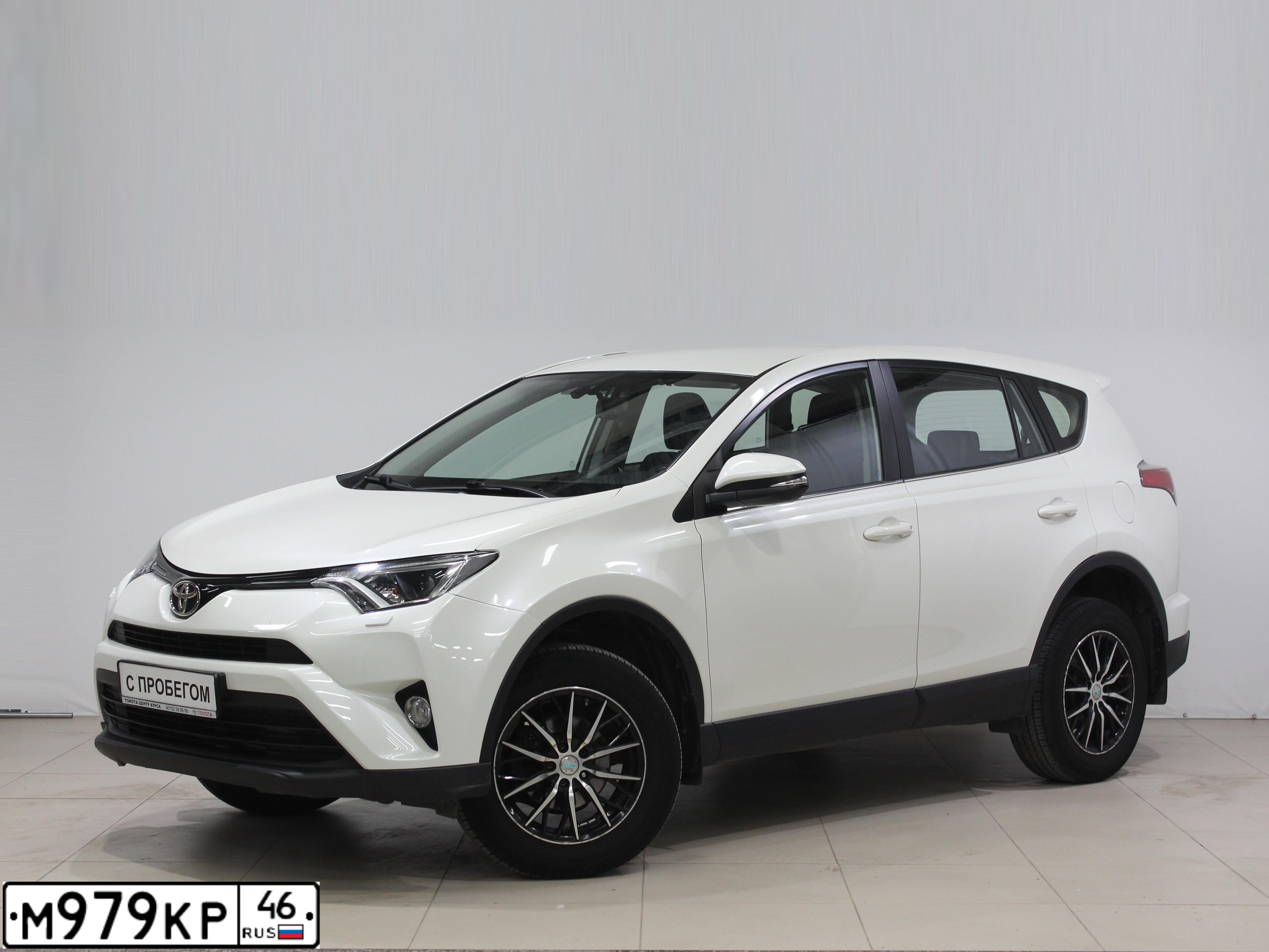 Фото автомобиля TOYOTA RAV4, 2010 — госномер М979КР46. Цвет: Серебристый