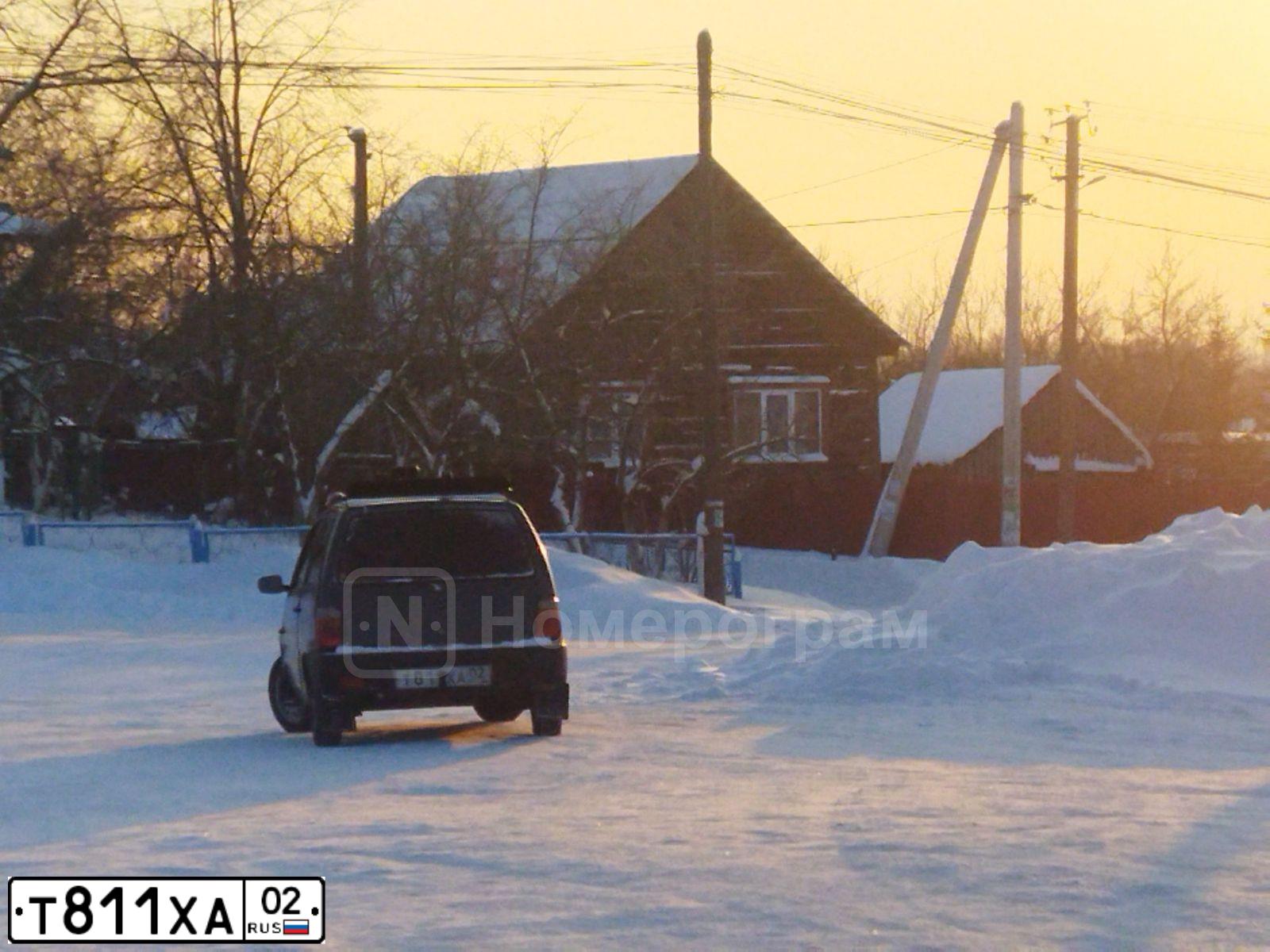 Фото автомобиля SEAZ OKA, 1998 — госномер Т811ХА02. Цвет: СЕРО-БЕЛЫЙ