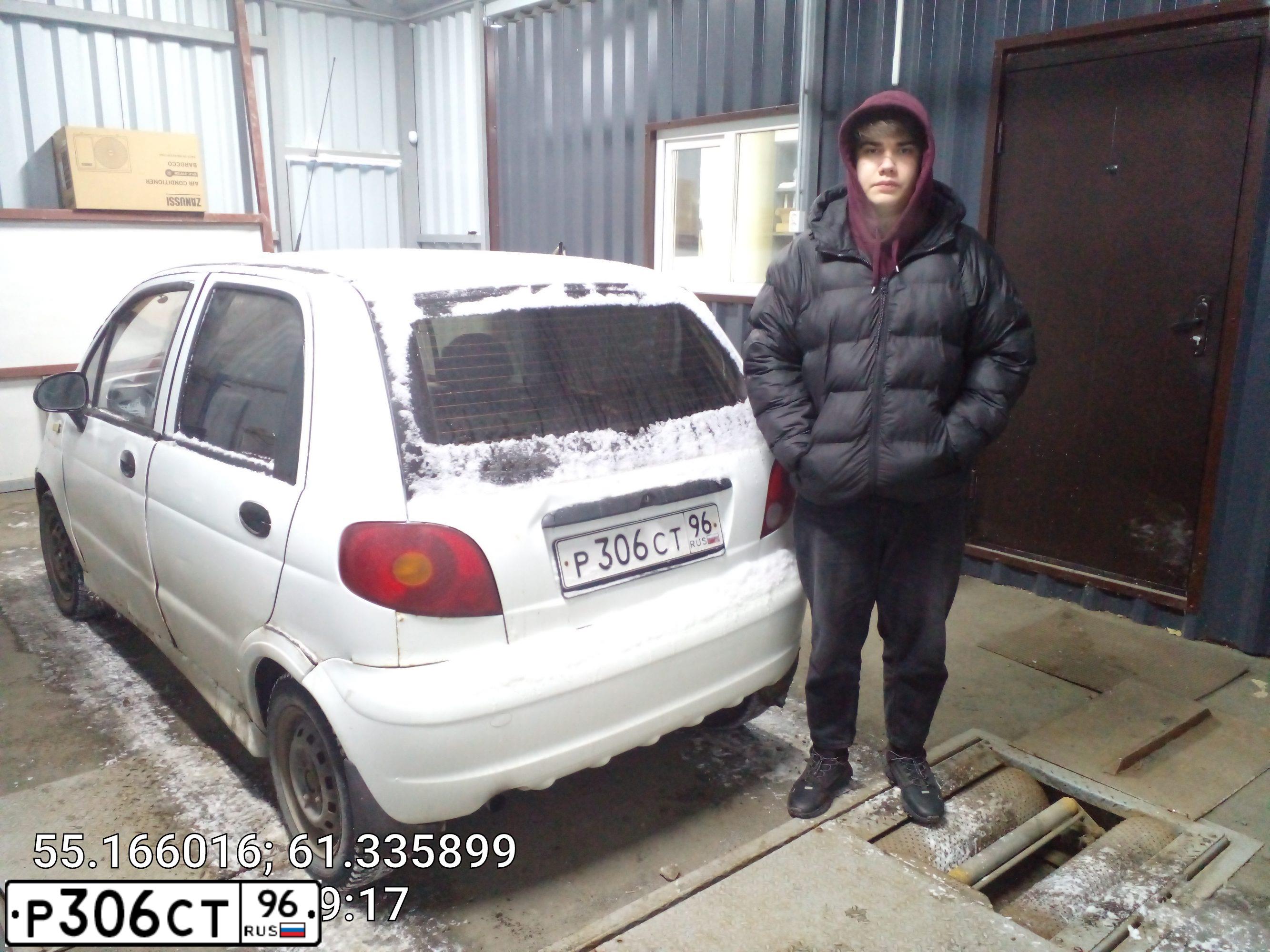 Фото автомобиля DAEWOO MATIZ, 2003 — госномер В713ВХ774