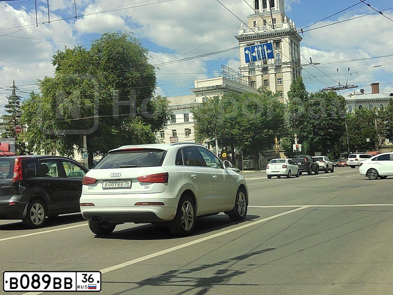 Фото автомобиля BMW X3, 2019 — госномер В089ВВ36