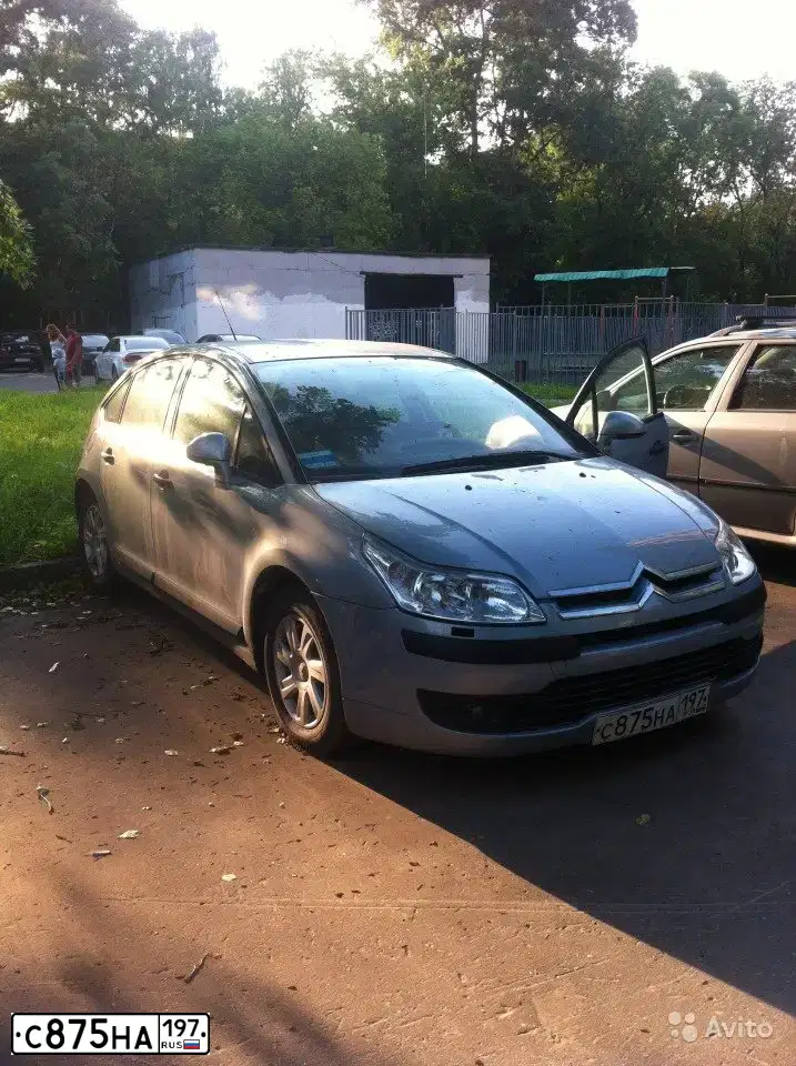 Фото автомобиля CITROEN C4, 2004 — госномер Р111ТВ152. Цвет: ГОЛУБОЙ