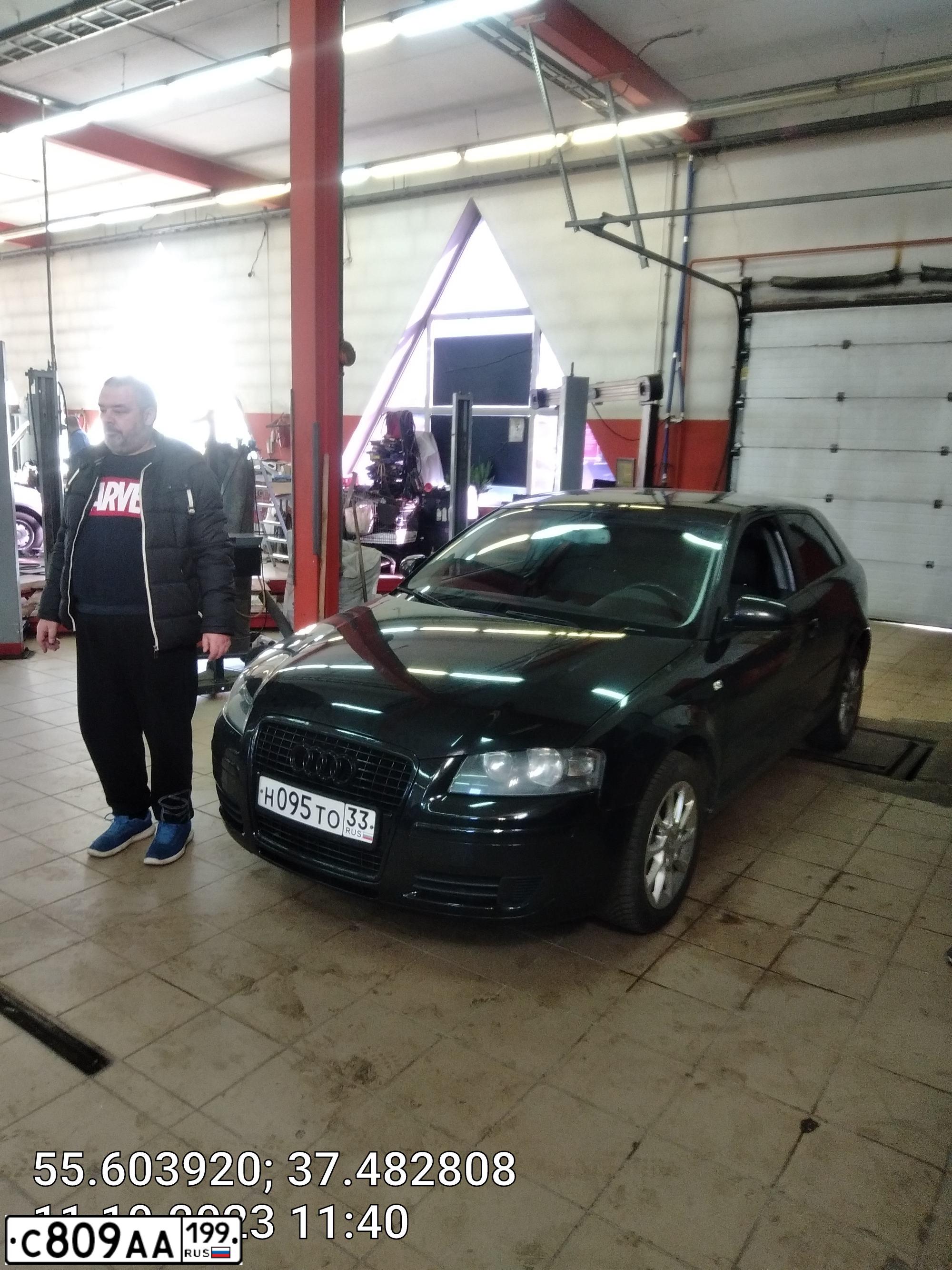 Фото автомобиля AUDI A3, 2007 — госномер С763КТ40