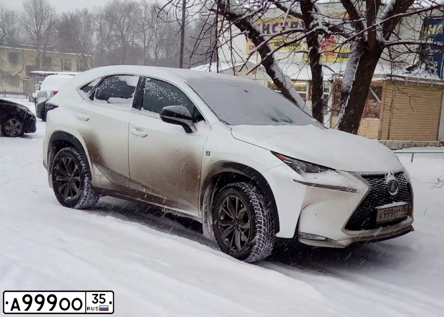 Фото автомобиля LEXUS NX, 2015 — госномер А999ОО35. Цвет: БЕЛЫЙ