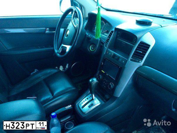 Фото автомобиля CHEVROLET CAPTIVA, 2006 — госномер А512ОА83. Цвет: ЧЕРНЫЙ