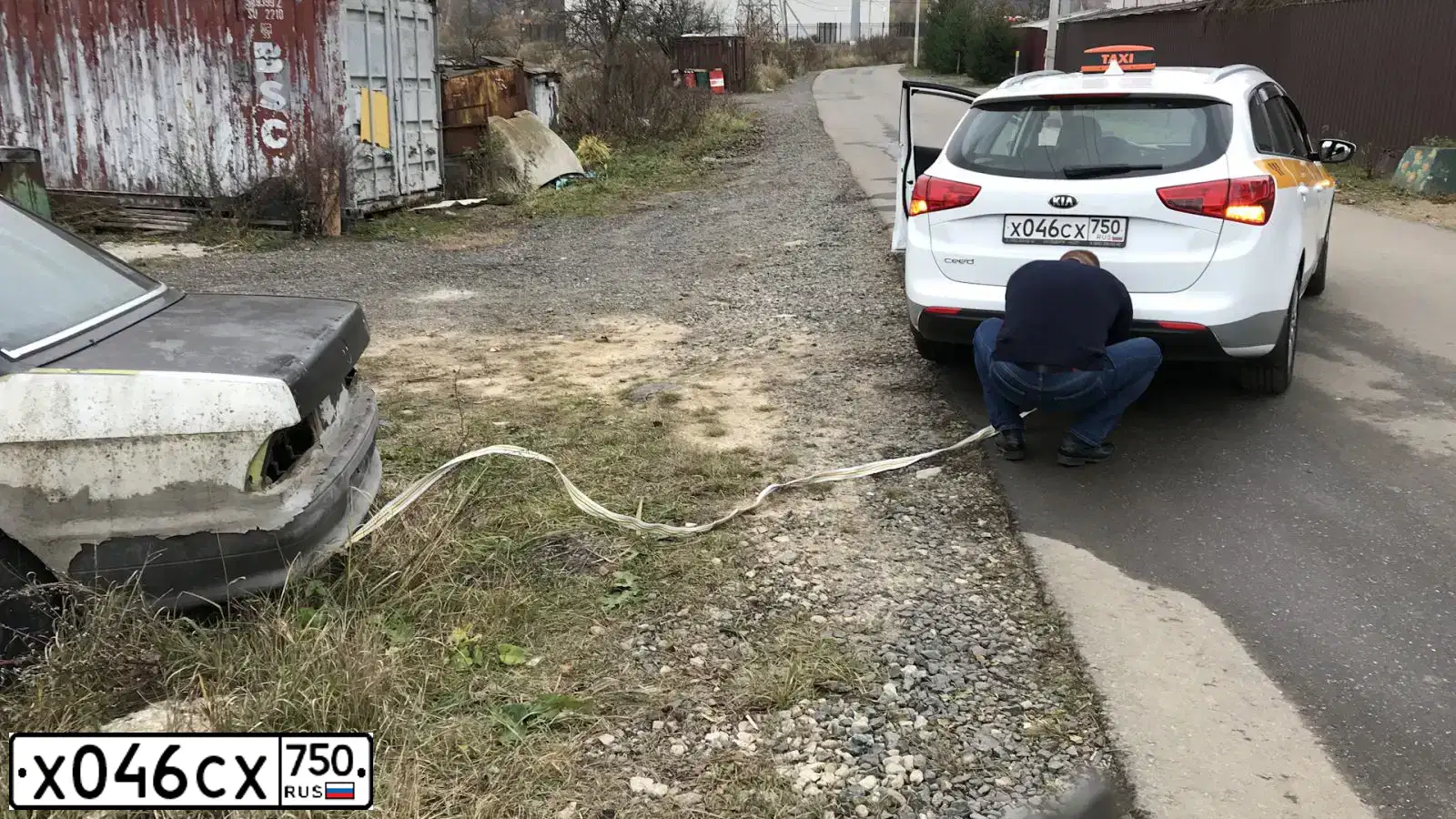 Фото автомобиля KIA JD CEE'D, 2018 — госномер С841МТ136. Цвет: Белый