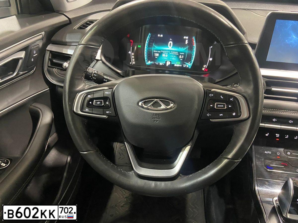 Фото автомобиля CHERY TIGGO7 PRO, 2021 — госномер О487ХТ159. Цвет: Белый