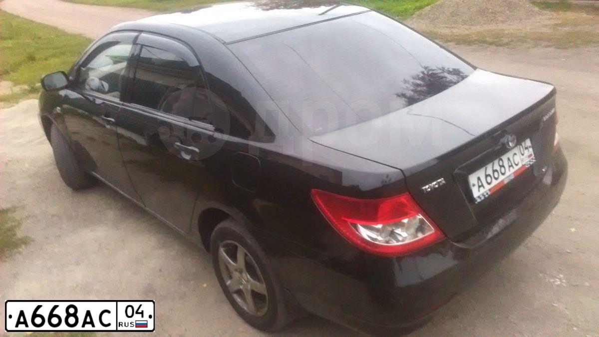 Фото автомобиля BYD F3, 2008 — госномер А668АС04. Цвет: ЧЕРНЫЙ