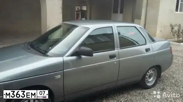 Фото автомобиля LADA 2110, 2006 — госномер М363ЕМ07. Цвет: СРЕДНИЙ СЕРО-ЗЕЛЕНЫЙ МЕТ.