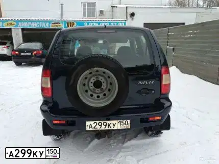 Фото автомобиля CHEVROLET T NIVA, 2005 — госномер Н501ВН136. Цвет: ТЕМНО-СИНИЙ МЕТАЛЛИК