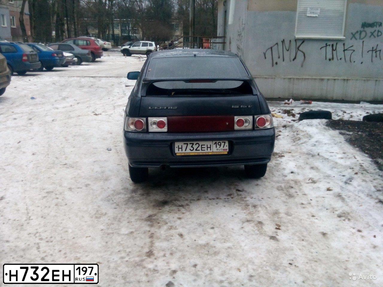 Фото автомобиля LADA 2112, 2008 — госномер О784ВЕ71. Цвет: СЕРЫЙ