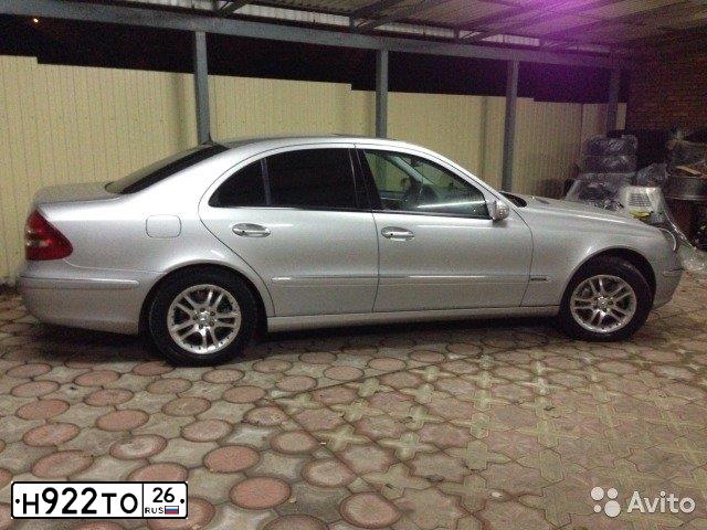 Фото автомобиля МЕРСЕДЕС-БЕНЦ Е320, 2003 — госномер Н088СМ68. Цвет: СЕРЕБРИСТЫЙ