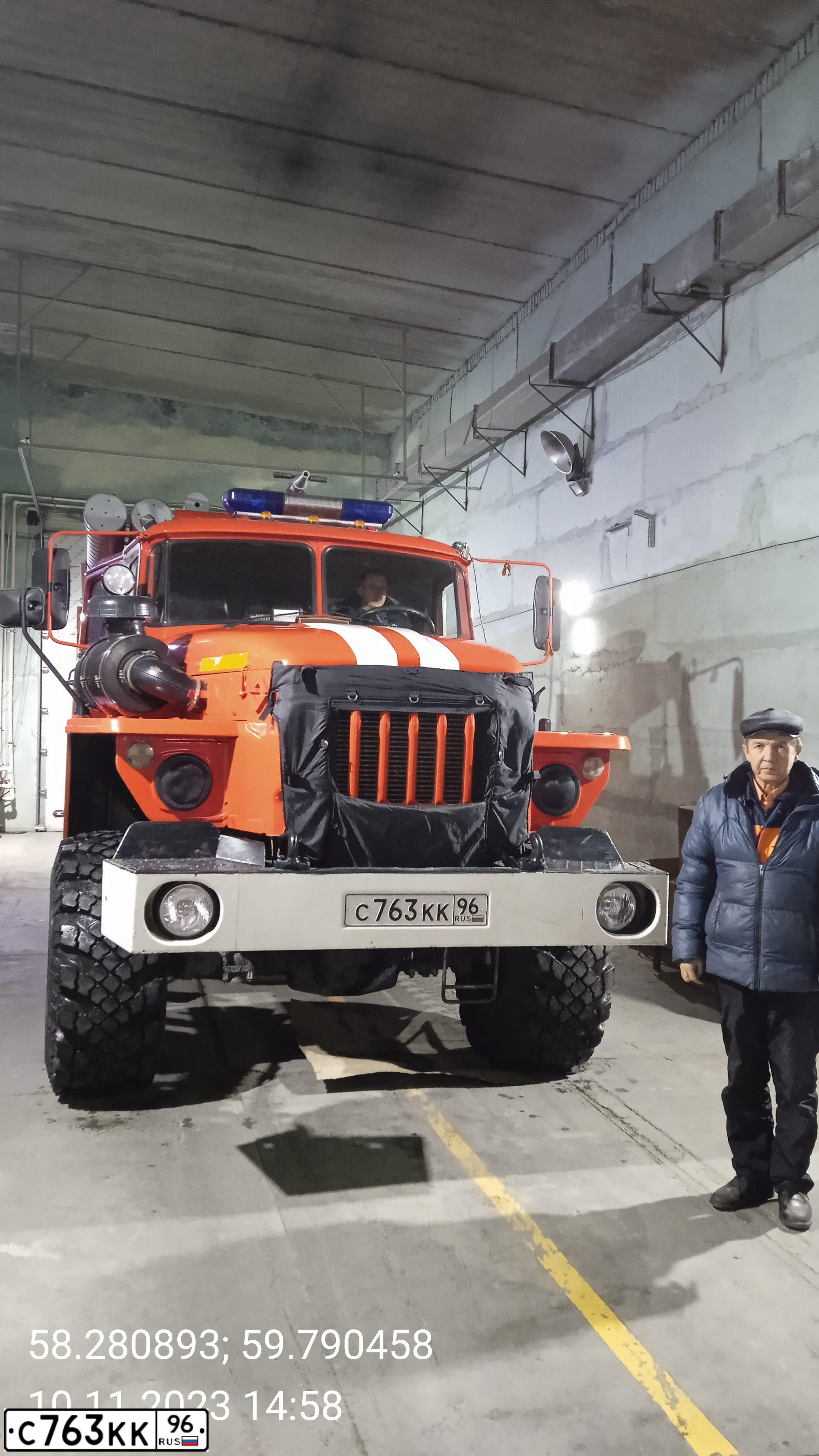 Фото автомобиля URAL 5557 /6X6/, 2010 — госномер С763КК96. Цвет: ПО ГОСТ Р 50574-2002
