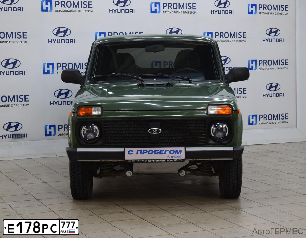 Фото автомобиля LADA 2121 NIVA, 2015 — госномер В849СО799. Цвет: ОЛИВКОВЫЙ