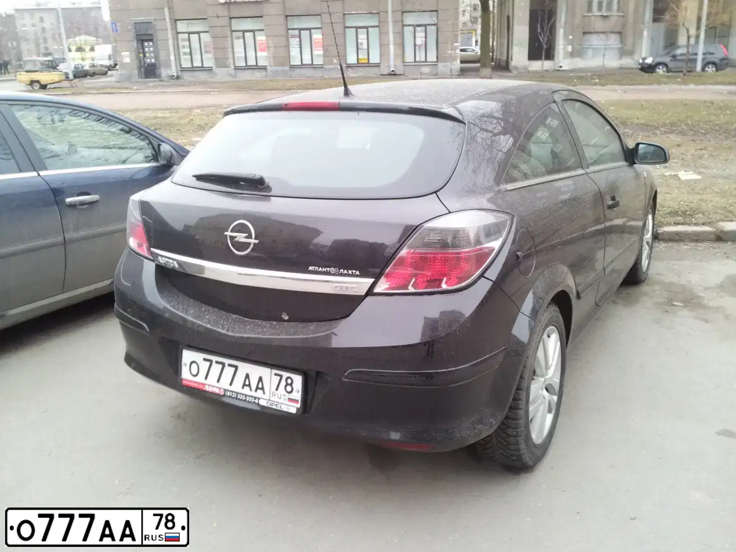 Фото автомобиля BMW X5, 2013 — госномер О777АА78. Цвет: ЧЕРНЫЙ