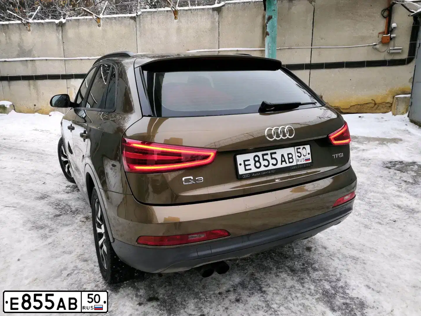 Фото автомобиля AUDI Q3, 2012 — госномер С527НВ152. Цвет: Коричневый