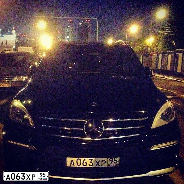 Фото автомобиля MERCEDES M-KLASSE, 2012 — госномер К503МТ07. Цвет: ЧЕРНЫЙ