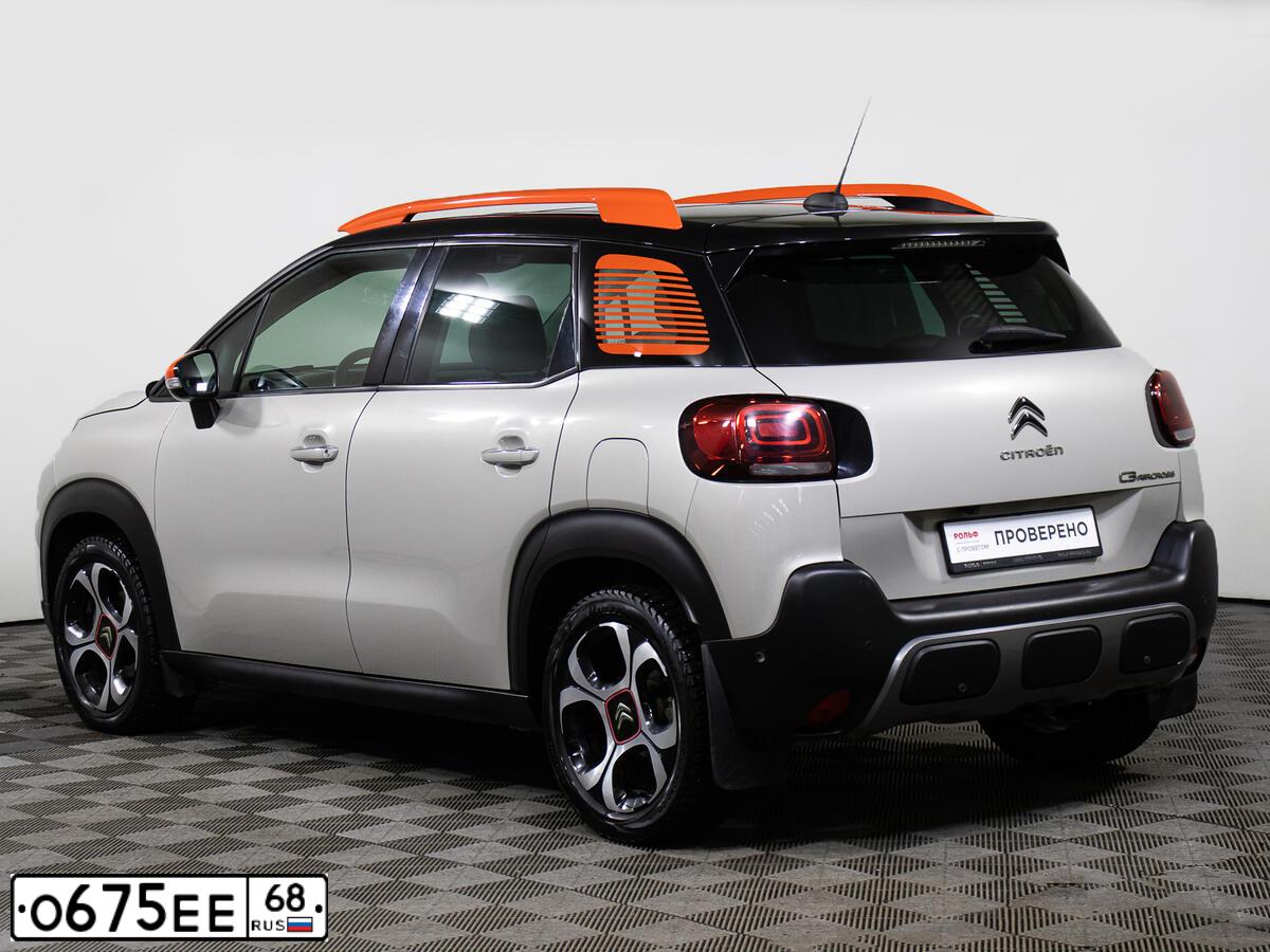 Фото автомобиля CITROEN C3 PICASSO, 2018 — госномер Е856СК797. Цвет: СЕРЫЙ
