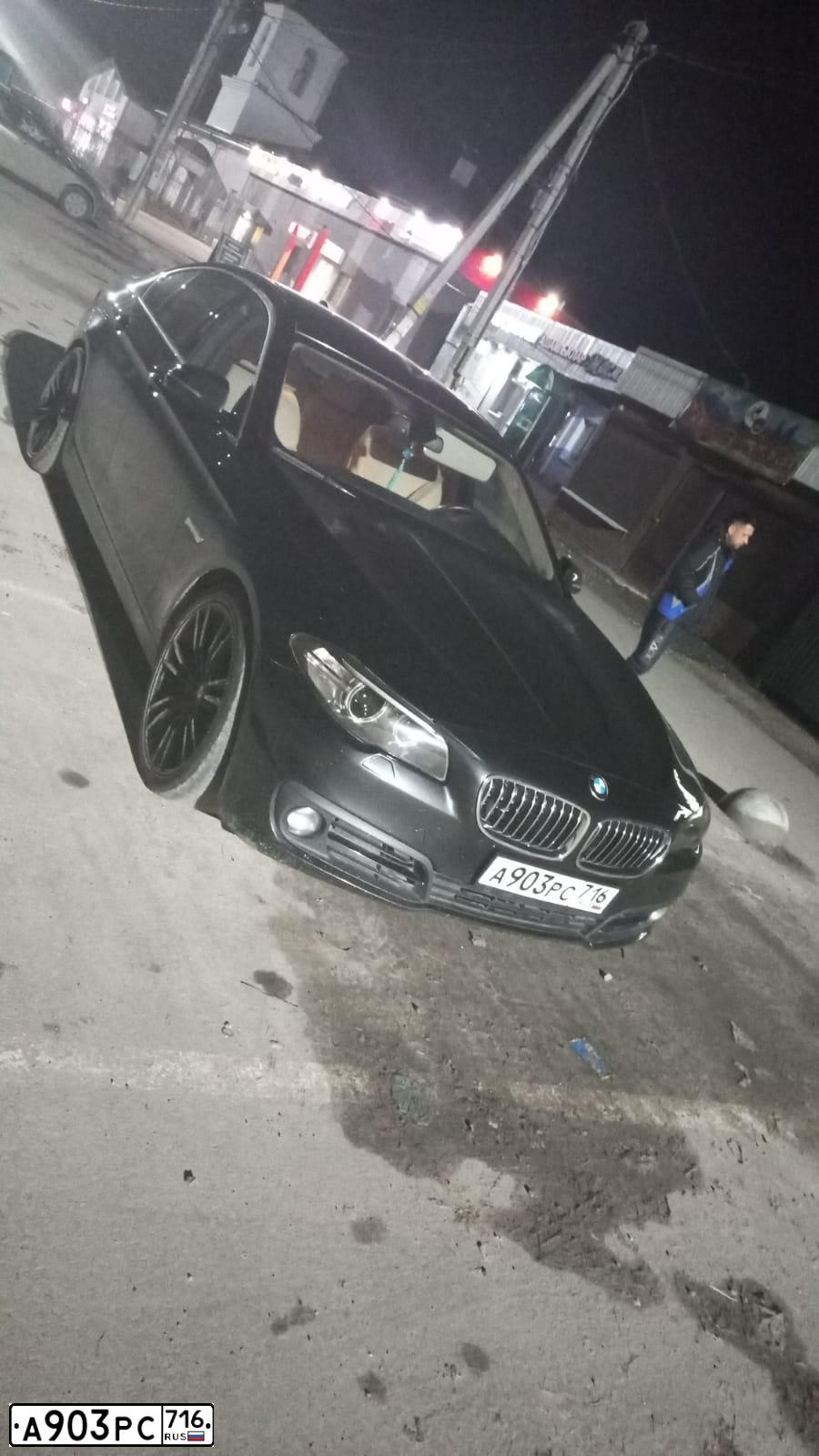 Фото автомобиля BMW SERIE 5, 2014 — госномер А903РС716. Цвет: ЧЕРНЫЙ