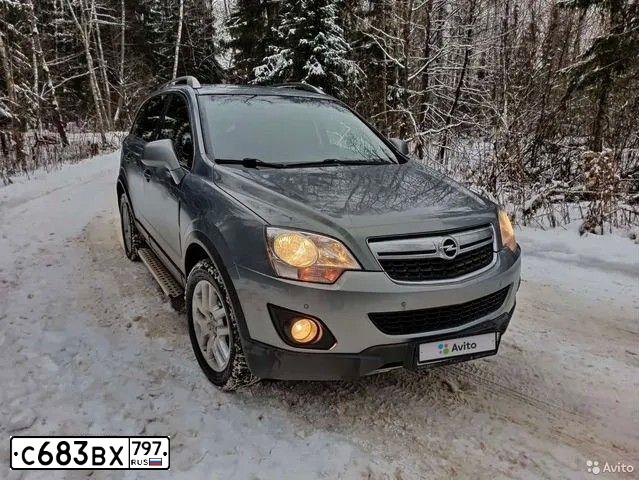 Фото автомобиля OPEL ANTARA, 2012 — госномер С683ВХ797. Цвет: Серый