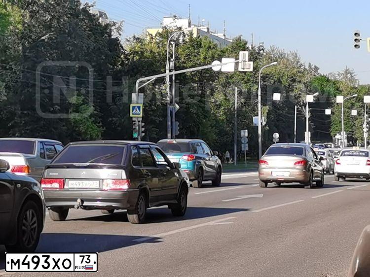Фото автомобиля LADA 2114 SAMARA, 2009 — госномер Р051МС73. Цвет: ГРАФИТОВЫЙ МЕТАЛЛИК