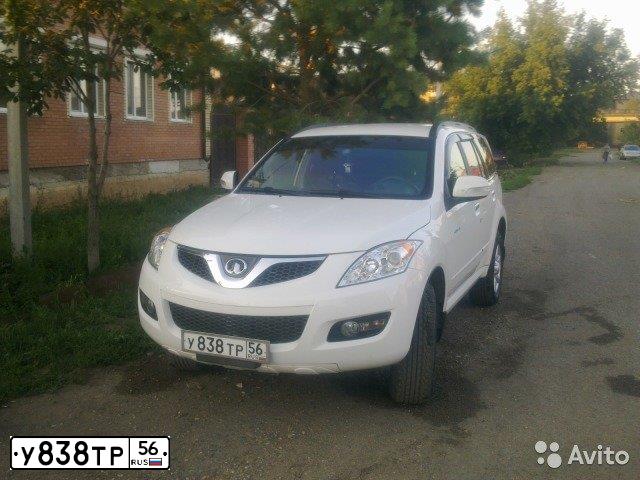 Фото автомобиля GREAT WALL H5, 2014 — госномер У838ТР56. Цвет: БЕЛЫЙ