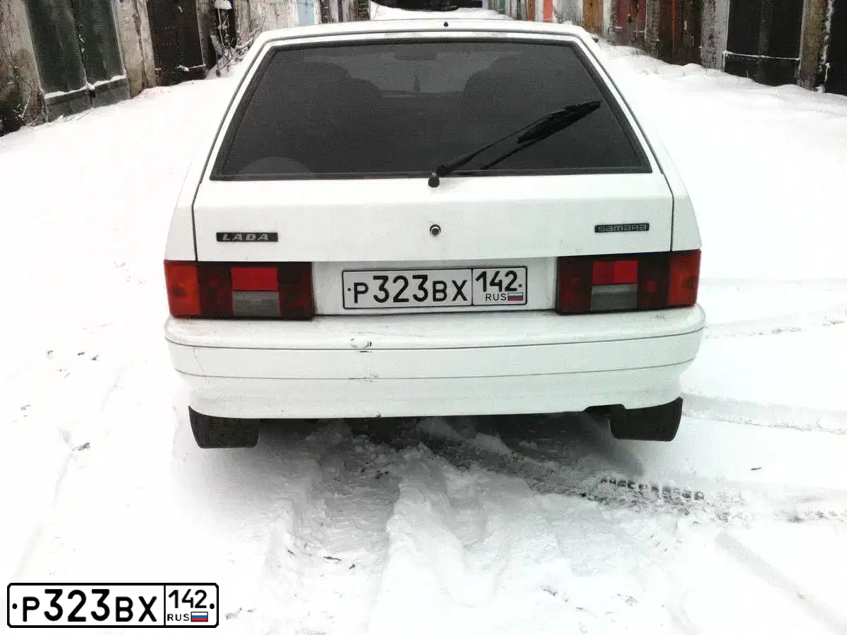 Фото автомобиля LADA 2114, 2013 — госномер У740МХ142. Цвет: Белый