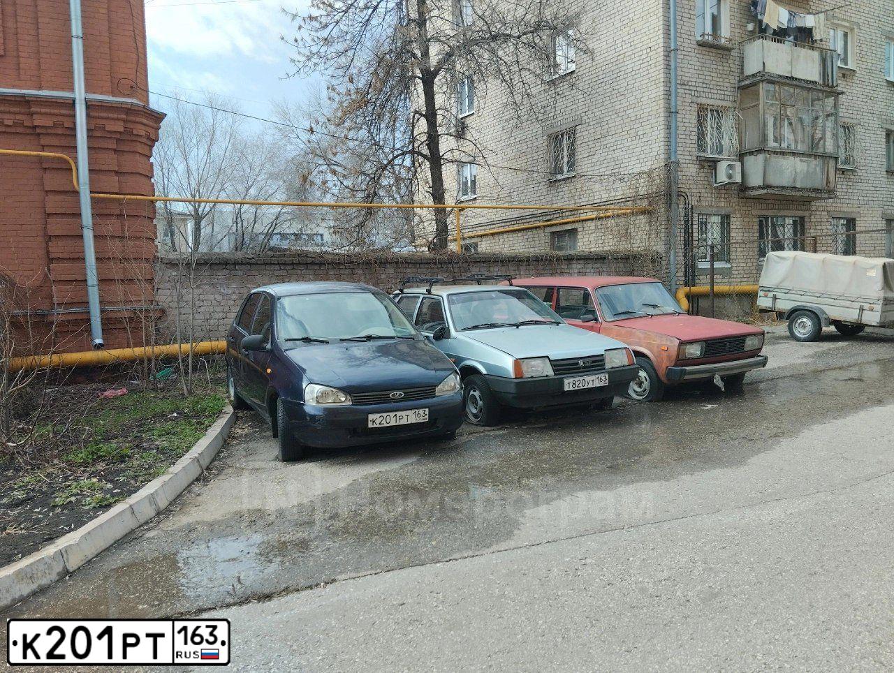 Фото автомобиля LADA 1118 KALINA, 2007 — госномер К201РТ163. Цвет: ТЕМНО-СИНЕ-ФИОЛЕТОВЫЙ