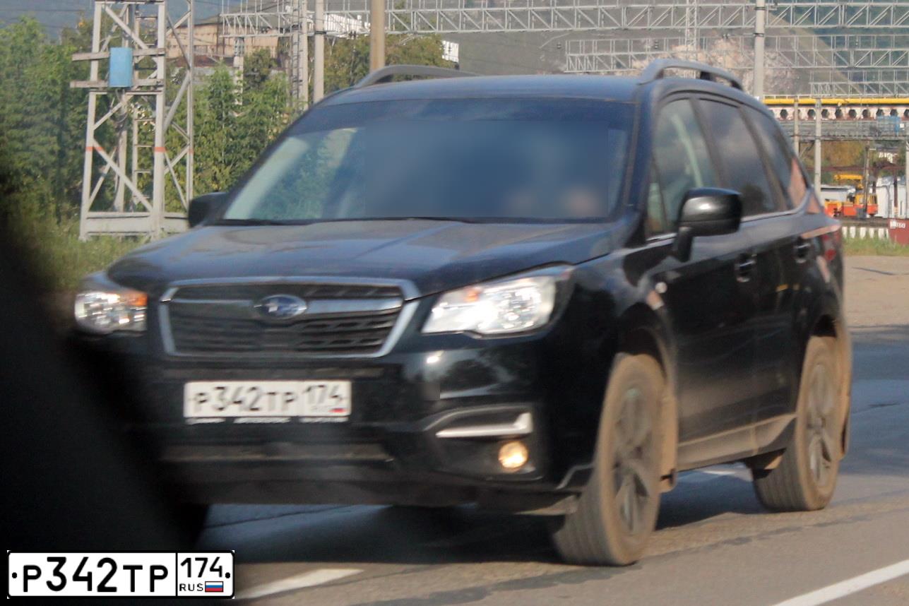 Фото автомобиля SUBARU FORESTER, 2016 — госномер М149КВ702. Цвет: ЧЕРНЫЙ