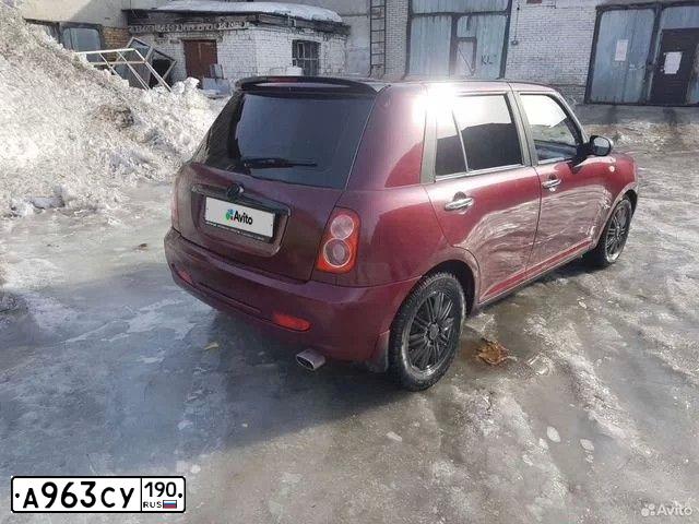Фото автомобиля LIFAN SMILY, 2011 — госномер А963СУ190. Цвет: ВИШНЕВЫЙ ТЕМНЫЙ