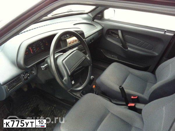 Фото автомобиля LADA 2114 SAMARA, 2012 — госномер Н151ЕК10. Цвет: ТЕМНО-ВИШНЕВЫЙ